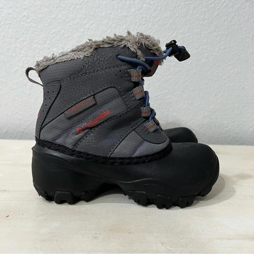 Columbia Grey Rope Tow Waterproof Boots